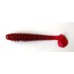 Рыбацкая силиконовая приманка, Taipan Slim View Fat, 3,3 дюйма, 6шт/уп, цвет №05 Redpearl